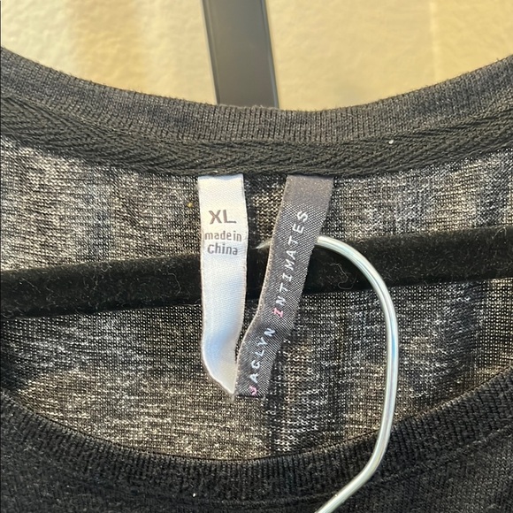 Jaclyn Smith Black and White Polka Dot Pajama Set - Picture 2 of 6